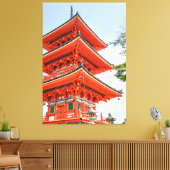 Toile Temple japonais (Insitu(Salon))