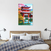 Toile Temple japonais  (Insitu(Chambre))