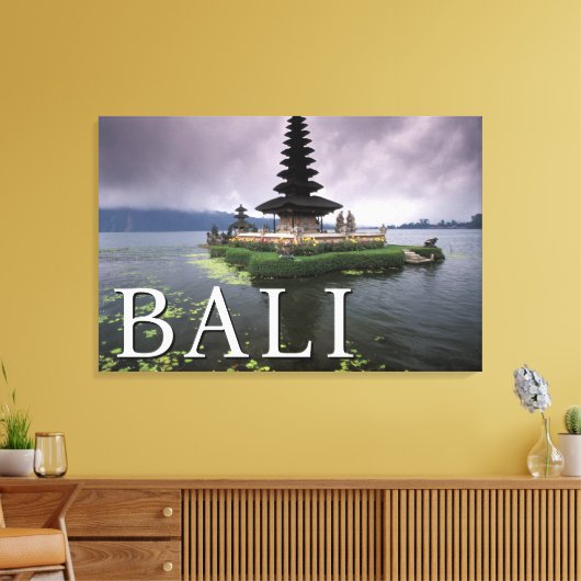 Toile Temple Ulun Danu | Bali, Indonésie (Insitu(Salon))