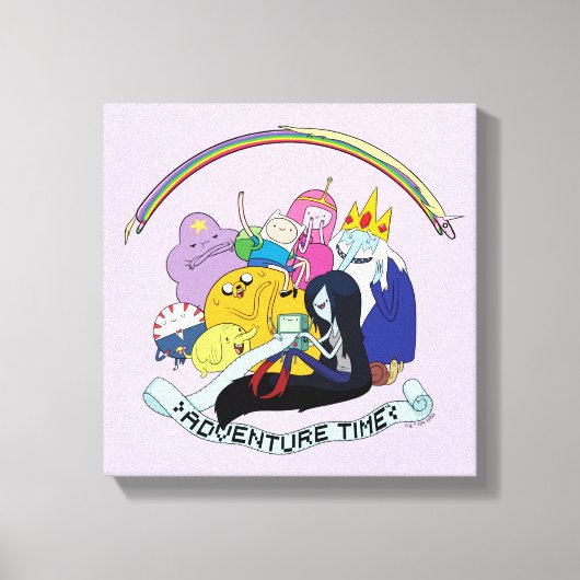 Toile Temps d'aventure | Graphique de groupe BMO (Recto)