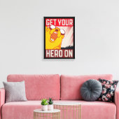 Toile Temps d'aventure | Jake "Mettez votre héros en mar (Insitu(Salon))