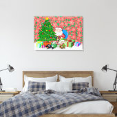 Toile Temps de Christmas (Insitu(Chambre))