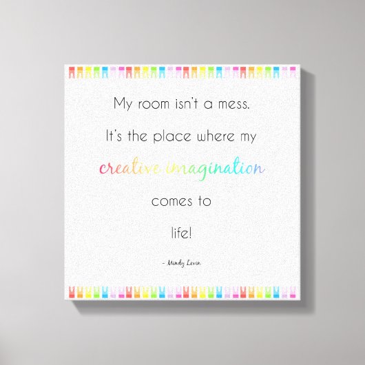 Toile Temps de coloriage ! (Recto)