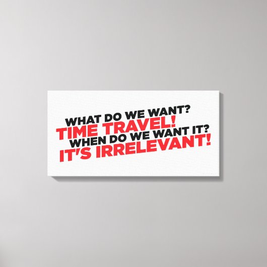 Toile Temps de déplacement (Recto)