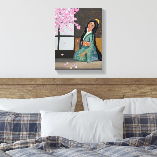 Toile Temps de floraison des cerisiers (Insitu(Chambre))