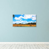 Toile Temps de récolte (Insitu (Plancher de Bois))