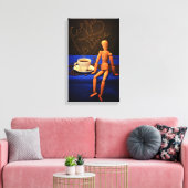 Toile Temps du café (Insitu(Salon))