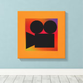 TOILE TEMPS MODERNE DU FILM (Insitu (Plancher de Bois))