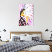 Toile Temps Perdu - Peinture à l'Aquarelle (Insitu(Chambre))