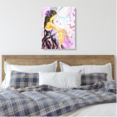 Toile Temps perdu - Peinture aquarelle (Insitu(Chambre))
