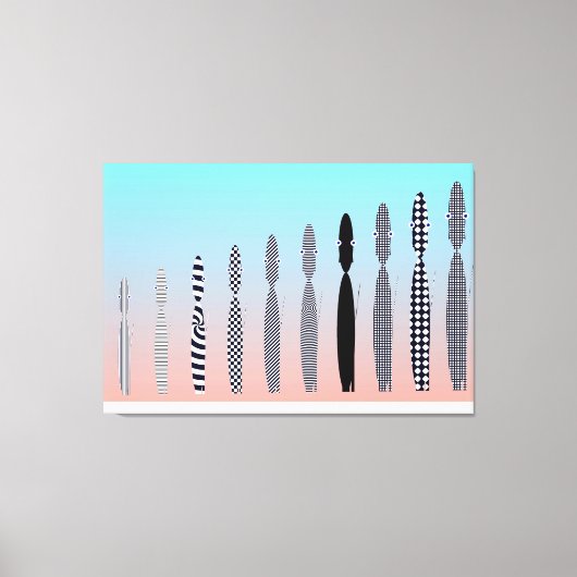 Toile Ten Cat's Geometric Pattern Design  (Recto)