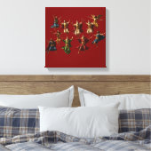 Toile Ten Lords Leaping The Ten Commandments Vector  (Insitu(Chambre))