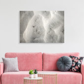 Toile tendue de sable de quartz (Insitu(Salon))