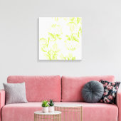 Toile tendue Floral moderne hydrangea (Insitu(Salon))