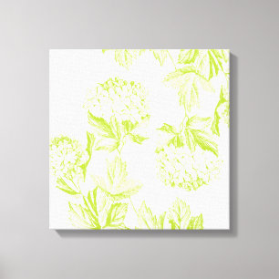 Toile tendue Floral moderne hydrangea