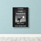 Toile Ténets de Taekwondo Moon Kick (Insitu (Plancher de Bois))