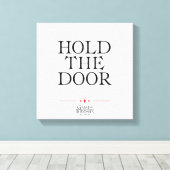 Toile Tenez La Porte (Insitu (Plancher de Bois))