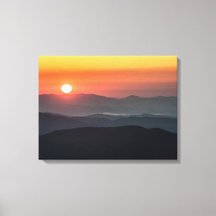 Toile Tennant Mt, zone de Graveyard Fields, lever de sol