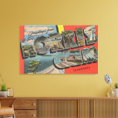 Toile Tennessee - Barrage de Norris - Scènes de grandes  (Insitu(Salon))