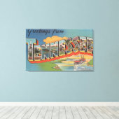 Toile Tennessee (Scène de bateau à rivière) (Insitu (Plancher de Bois))