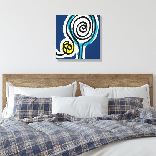 Toile Tennis canvas mur art design (Insitu(Chambre))