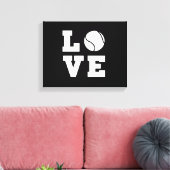 Toile Tennis Love (Insitu(Salon))