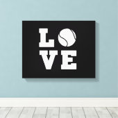 Toile Tennis Love (Insitu (Plancher de Bois))