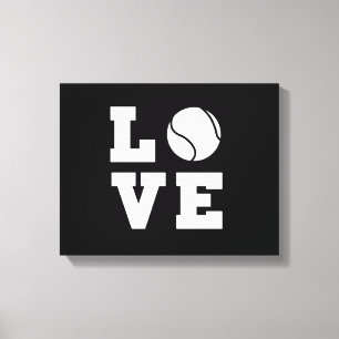 Toile Tennis Love