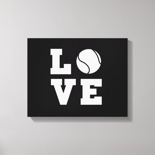 Toile Tennis Love (Recto)