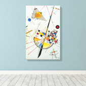 Toile Tension délicate par Wassily Kandinsky (Insitu (Plancher de Bois))
