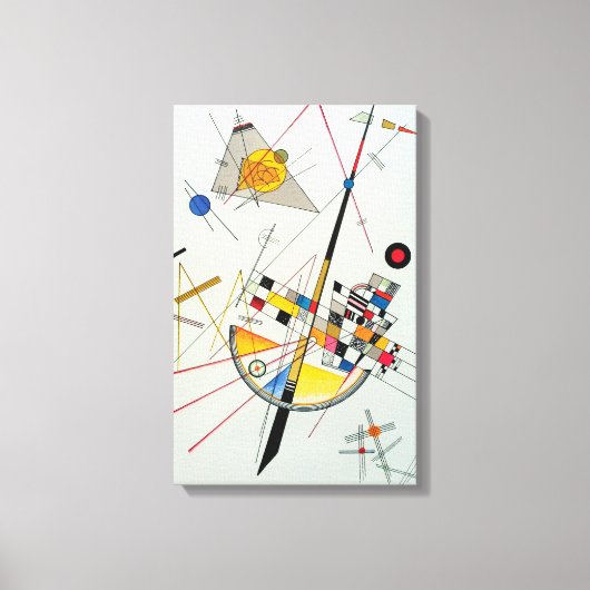 Toile Tension délicate par Wassily Kandinsky (Recto)