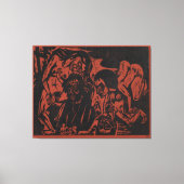Toile Tentation de saint Antoine (Recto)