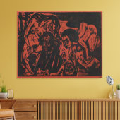 Toile Tentation de saint Antoine (Insitu(Salon))