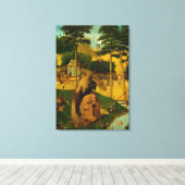 Toile Tentation de St. Anthony, 1490 (Insitu (Plancher de Bois))