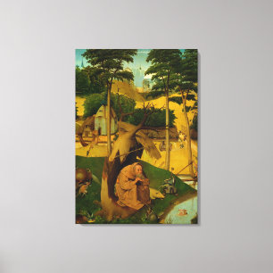 Toile Tentation de St. Anthony, 1490