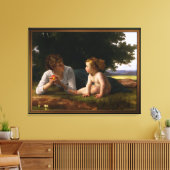 Toile Tentation par William Bouguereau (Insitu(Salon))