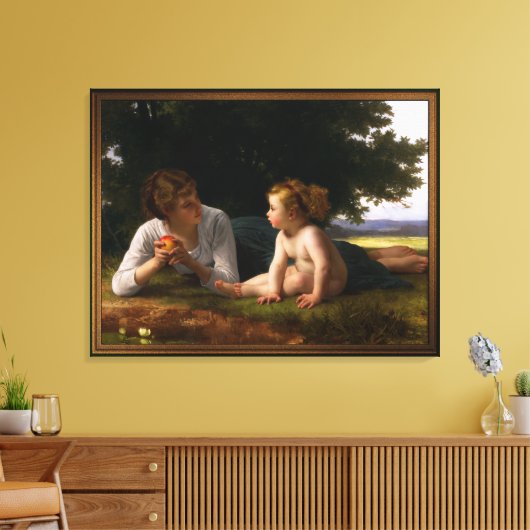 Toile Tentation par William Bouguereau (Insitu(Salon))