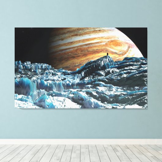 Toile Tentative d'absence d'atterrissage (Insitu (Plancher de Bois))