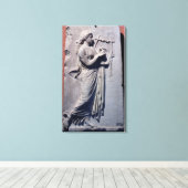 Toile Terpsichore, la muse de la danse et du chant (Insitu (Plancher de Bois))