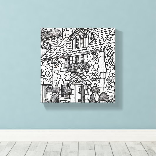 Toile Terrace House #12 (Insitu (Plancher de Bois))