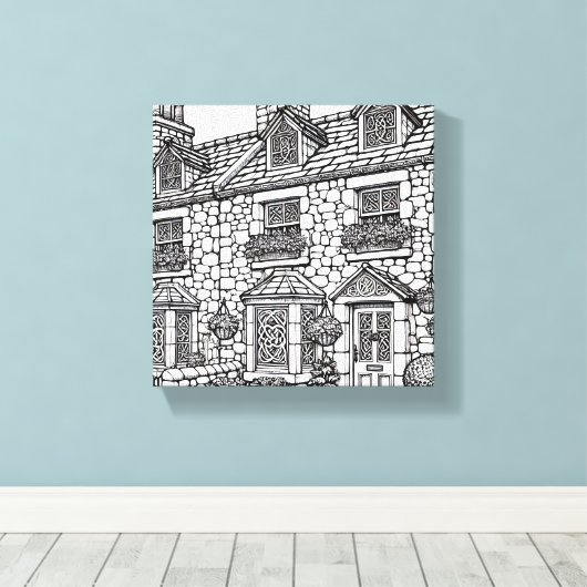 Toile Terrace House #14 (Insitu (Plancher de Bois))