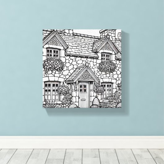 Toile Terrace House #43 (Insitu (Plancher de Bois))