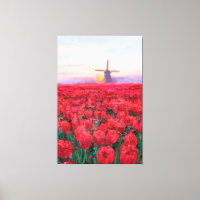 Terrain Tulips - Paysage - Printemps aux Pays-Bas
