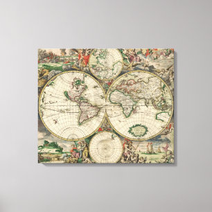 Toile Terrarum Orbis Tabula