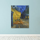 Toile Terrasse Café Van Gogh Le Soir (Insitu (Plancher de Bois))