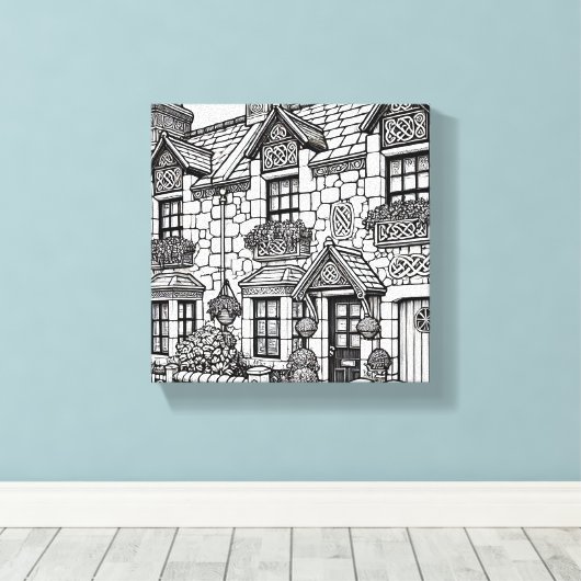 Toile Terrasse Maison #46 (Insitu (Plancher de Bois))