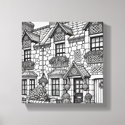 Toile Terrasse Maison #46 (Recto)