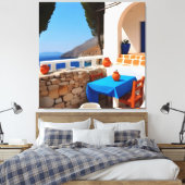 Toile Terrasse Méditerranée Vue (Insitu(Chambre))