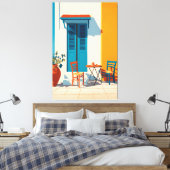 Toile Terrasse méditerranéenne Bliss (Insitu(Chambre))