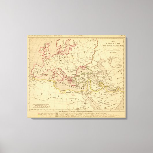 Toile Terre aux trois fils de Noe (Recto)